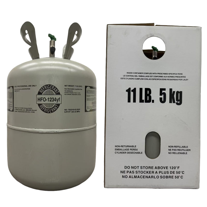 11 LB R1234yf (R-1234yf) Refrigerant Gas | 30 Cylinders