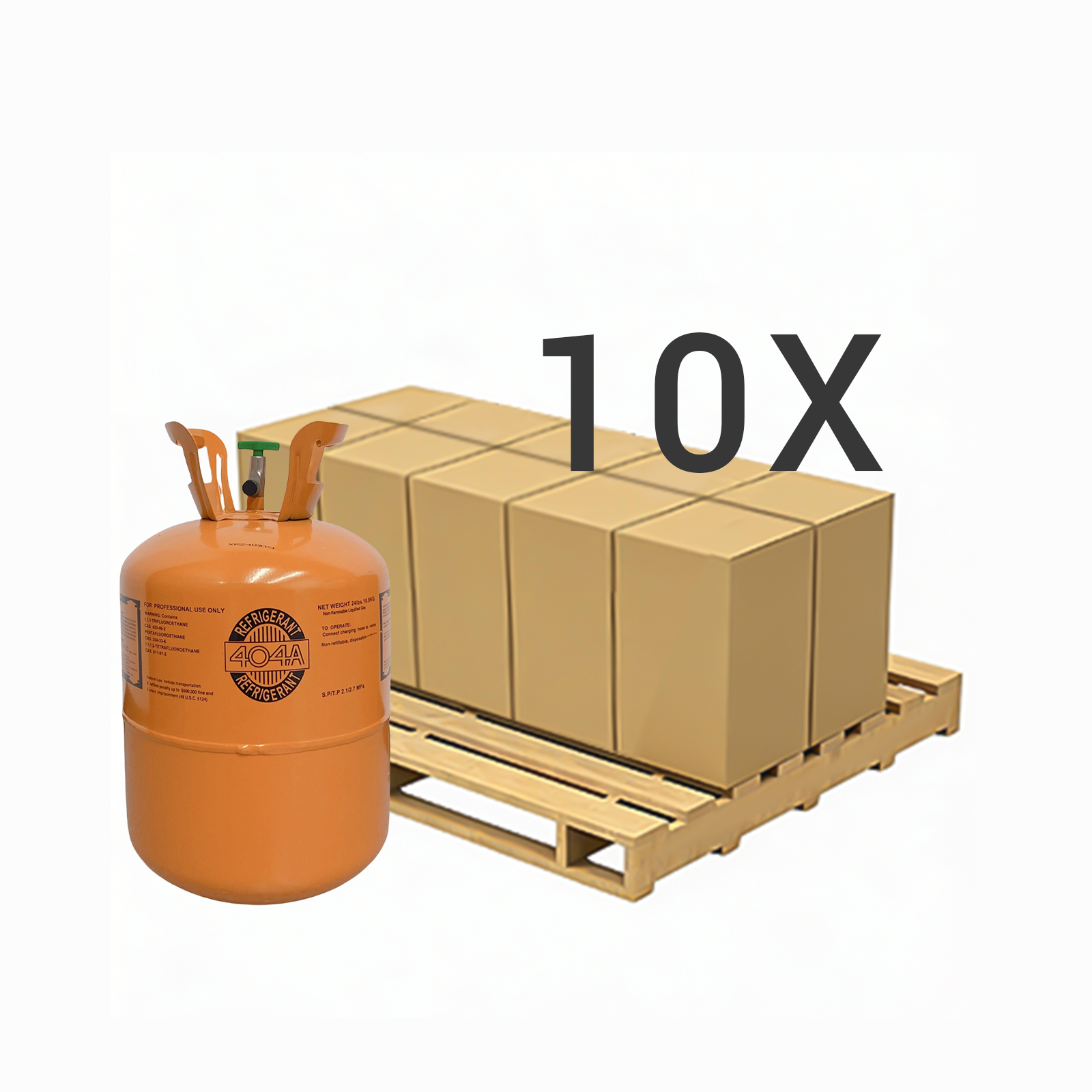 24LB R404A (R-404A) Refrigerant Gas | 5 Cylinders