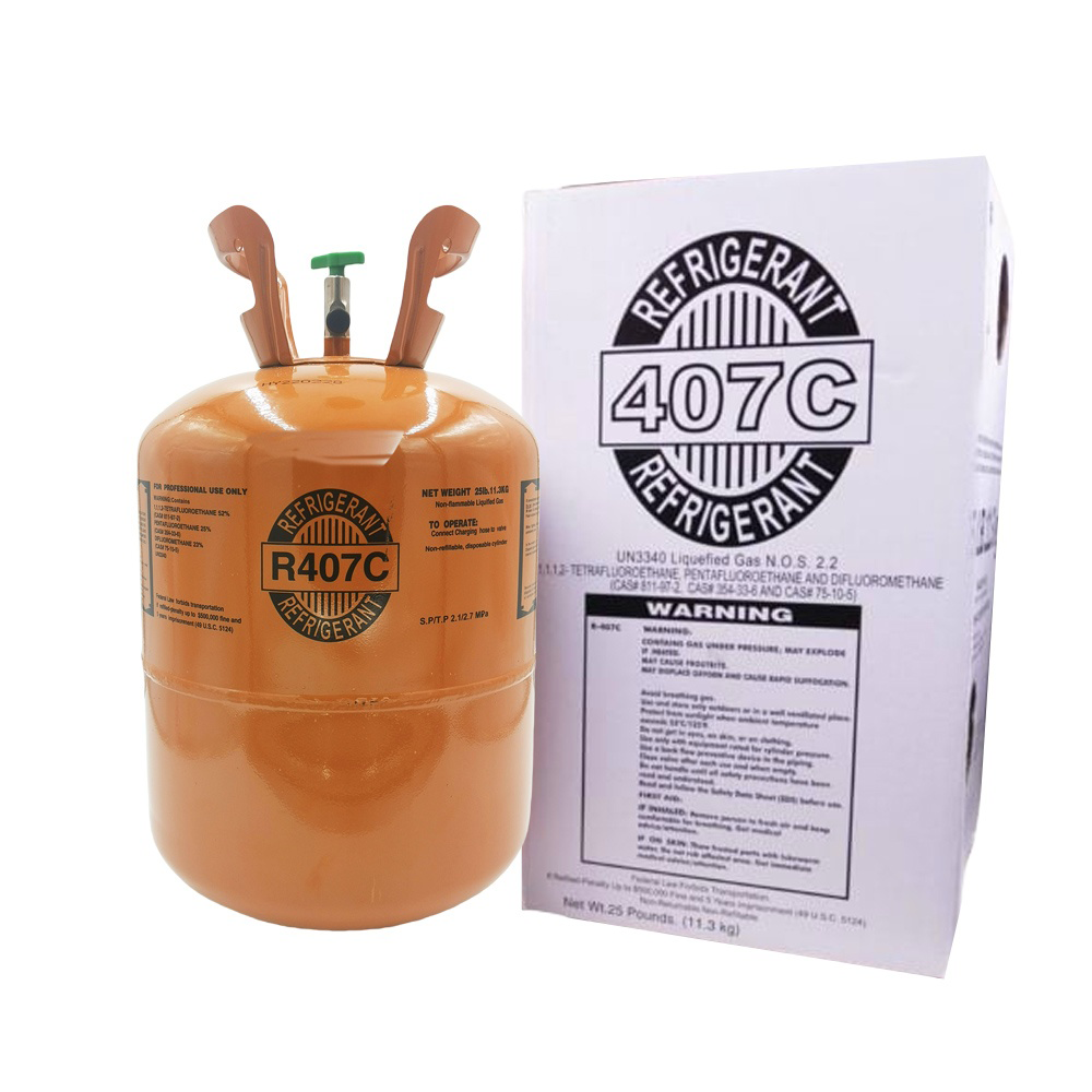 25LB R407C (R-407C) Refrigerant Gas | 5 Cylinders