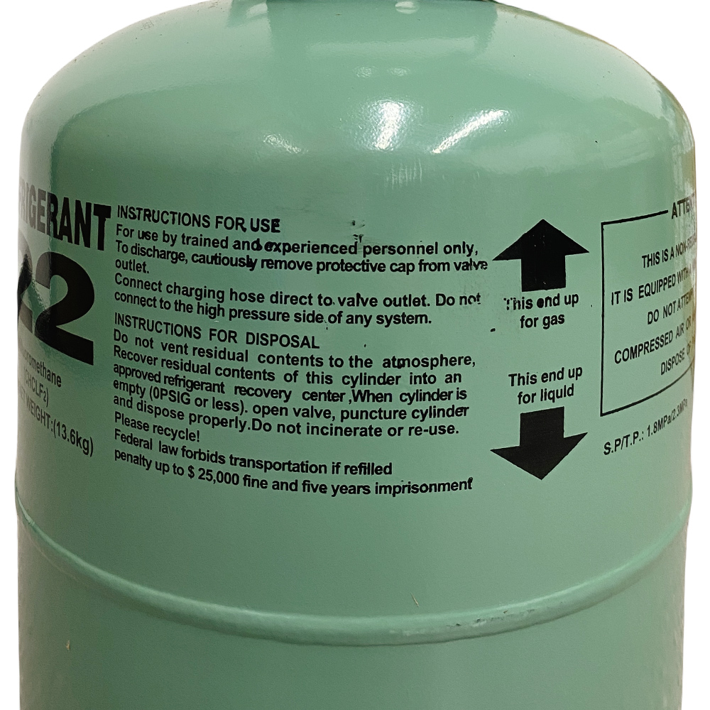 30LB R22 (R-22) Refrigerant Gas | 5 Cylinders