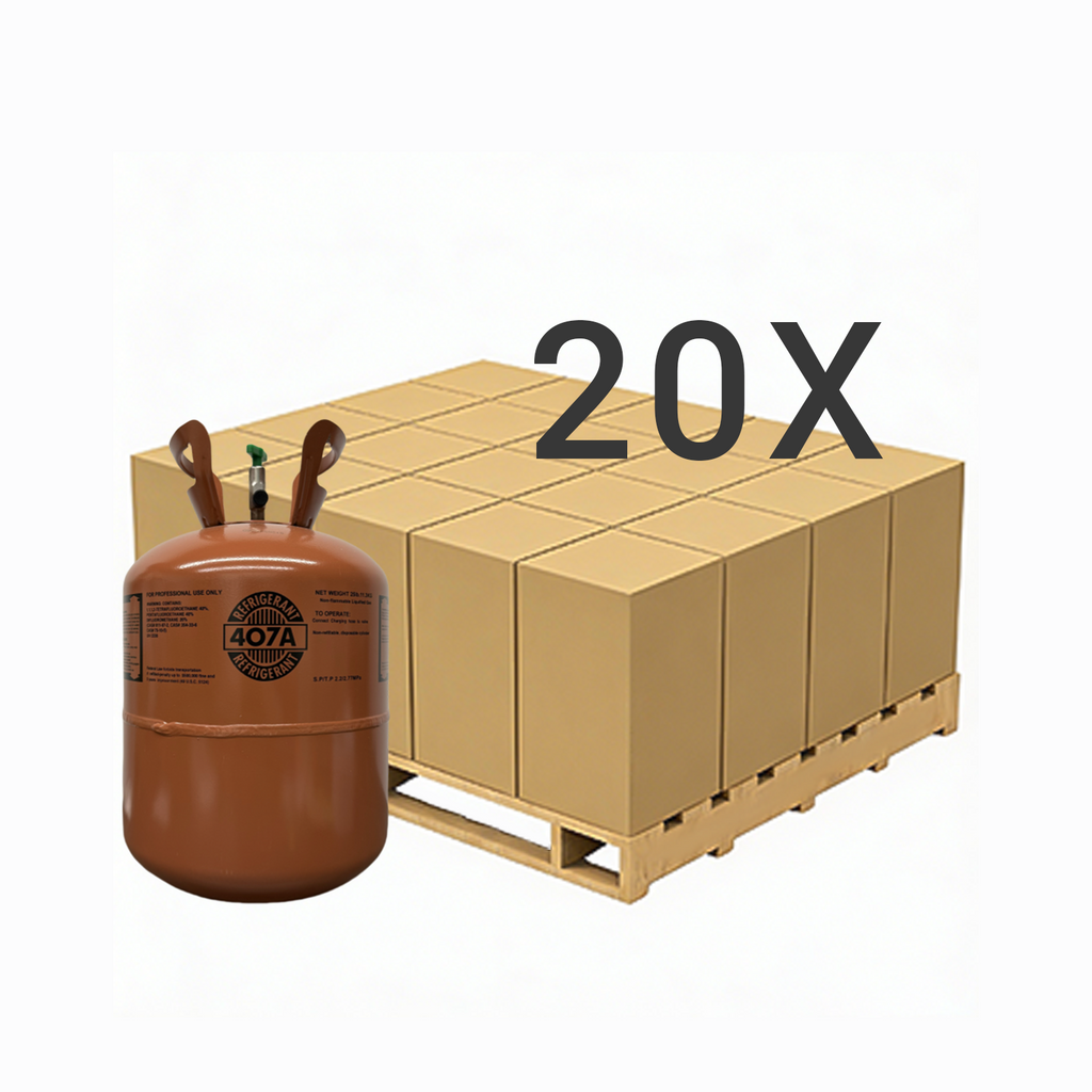 25LB R407A (R-407A) Refrigerant Gas | 10 Cylinders