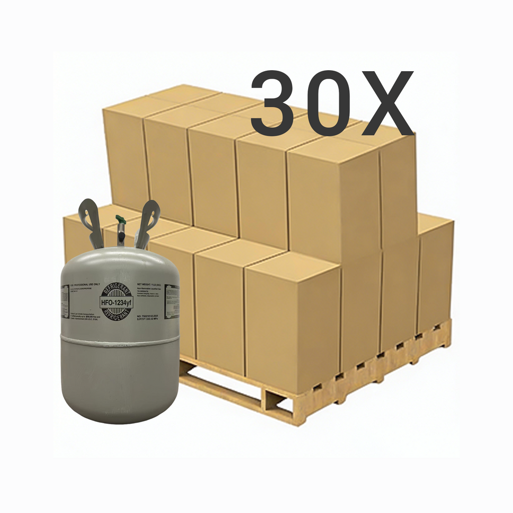 11 LB R1234yf (R-1234yf) Refrigerant Gas | 20 Cylinders