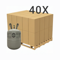 11 LB R1234yf (R-1234yf) Refrigerant Gas | 40 Cylinders
