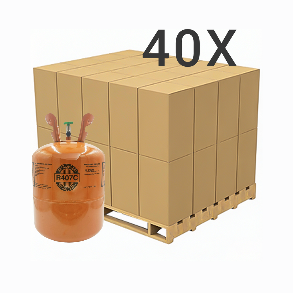 25LB R407C (R-407C) Refrigerant Gas | 40  Cylinders