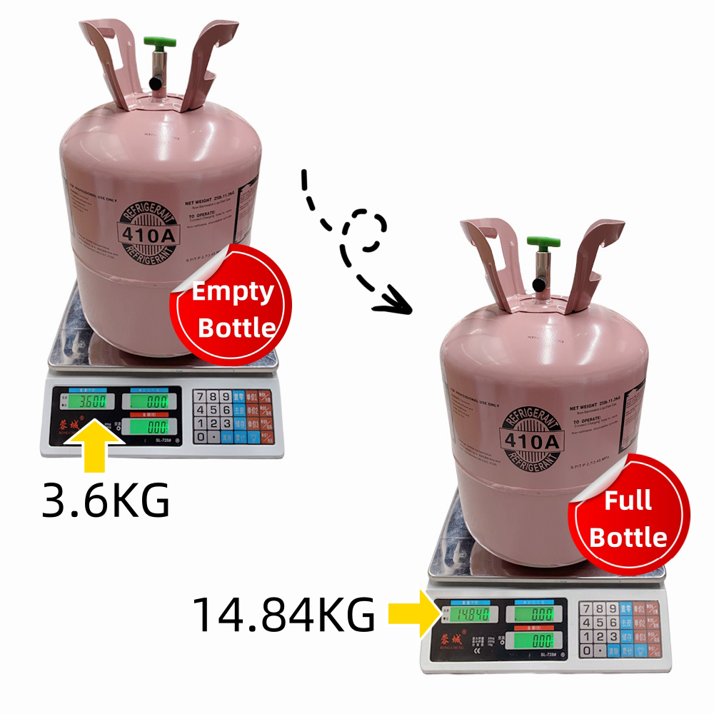25LB R410A (R-410A) Refrigerant Gas | 10 Cylinders
