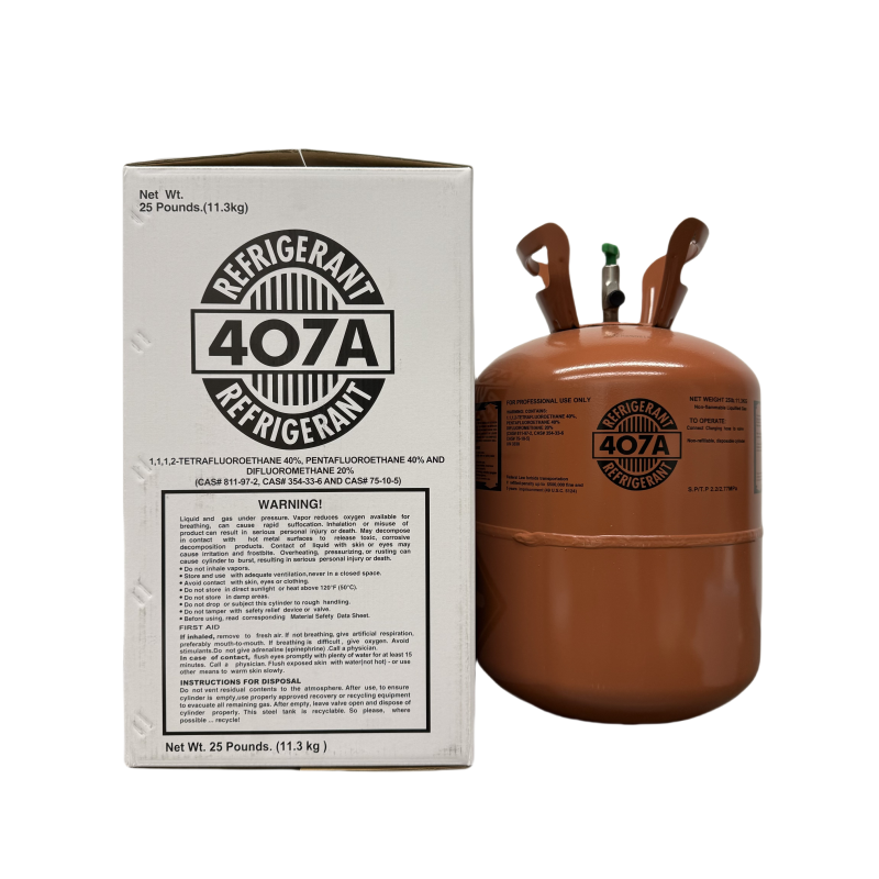 25LB R407A (R-407A) Refrigerant Gas | 5 Cylinders